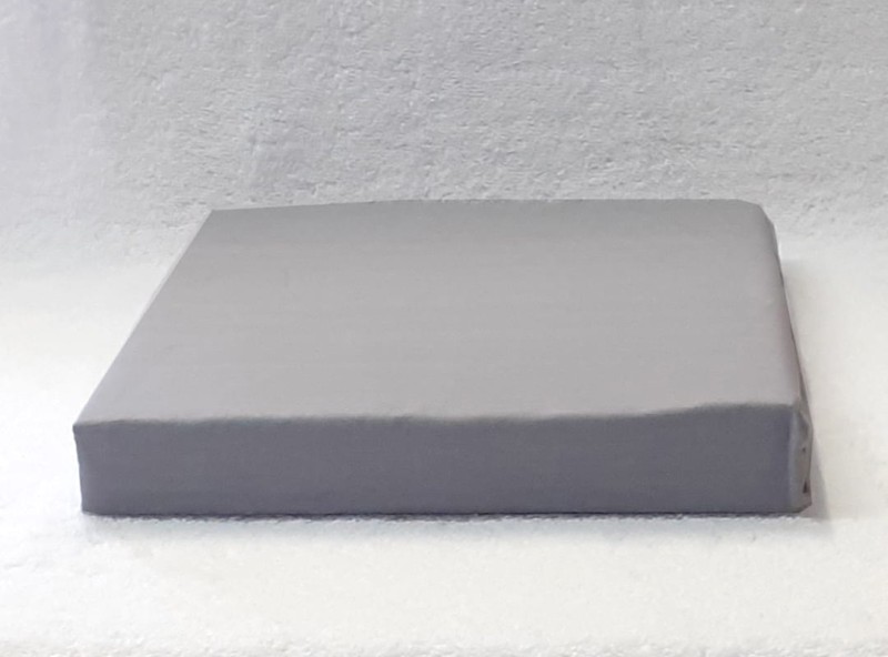 Prześieradło bawełniane 160X200 - kolor popielaty - 100% bawełna