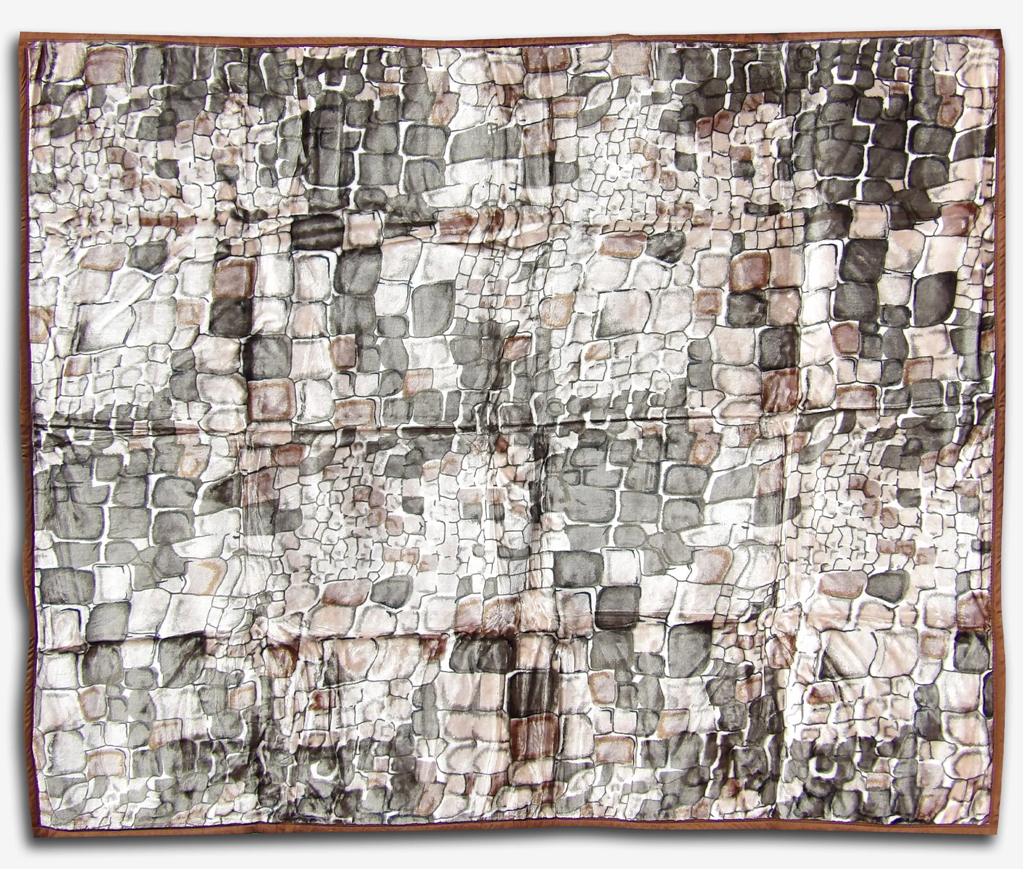 Koc 240x200 - ELWAY  -beżowa kostka