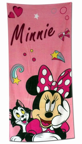 Ręcznik Kąpielowy Minnie Mouse 70x140 bawełna 100% frote