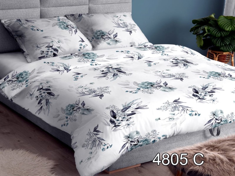 Pościel satyna bawełniana 160X200 - Wzór 4805C