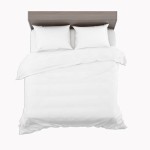 Pościel bawełniana 160X200  100 % bawełna - BIAŁA