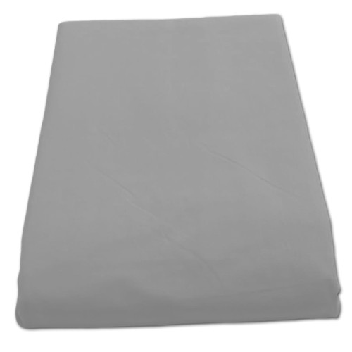 prześcieradło bawełniane 220x200 gramatura 125 kolor popielaty