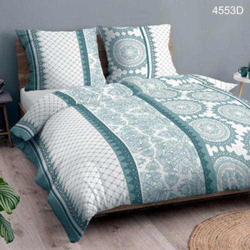 posciel flanelowa 160x200 idealna na zimę - wzór 4553D