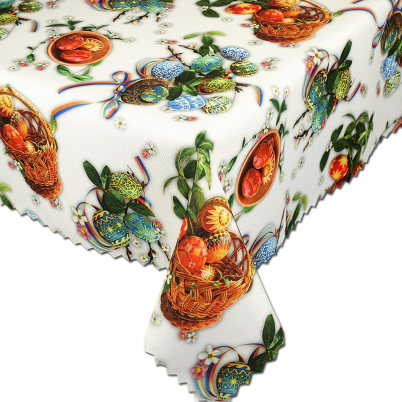 Obrus Wielkanocny - Koszyczek Wielkanocny -W18