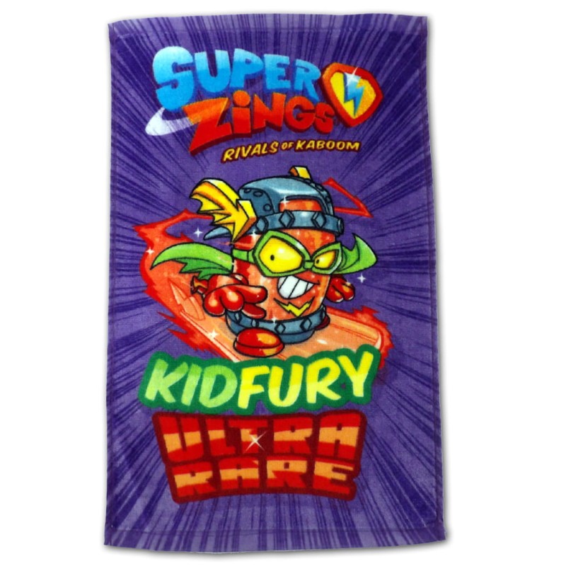 Ręcznik dziecięcy Super Zings Kid Fury 30x50 cm, 100% bawełna