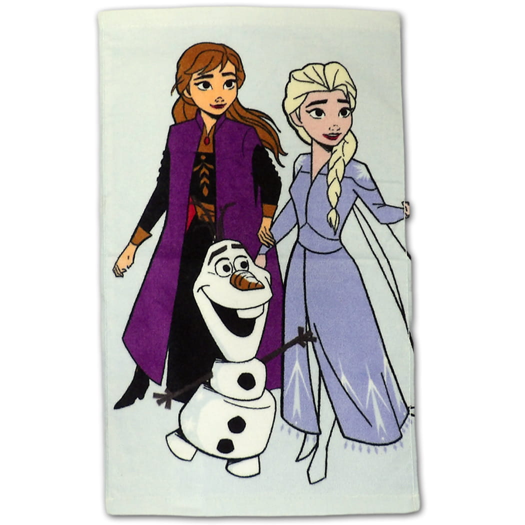 Ręcznik dziecięcy Kraina Lodu Elsa Anna Olaf 30x50cm Bawełna Przedszkole
