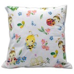 Poszewka Bawełniana 40X40 - Pszczółki i Biedronki - 0004