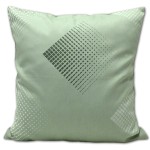 Poszewka Satynowa LUX 5079B 40x40 cm Geometryczny Wzór