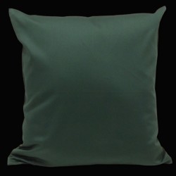 Ciemno zielona poszewka satynowa 40x40