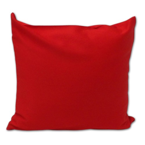 Poszewka satynowa jednobarwna czerwona 40x40 z satyny bawełnianej