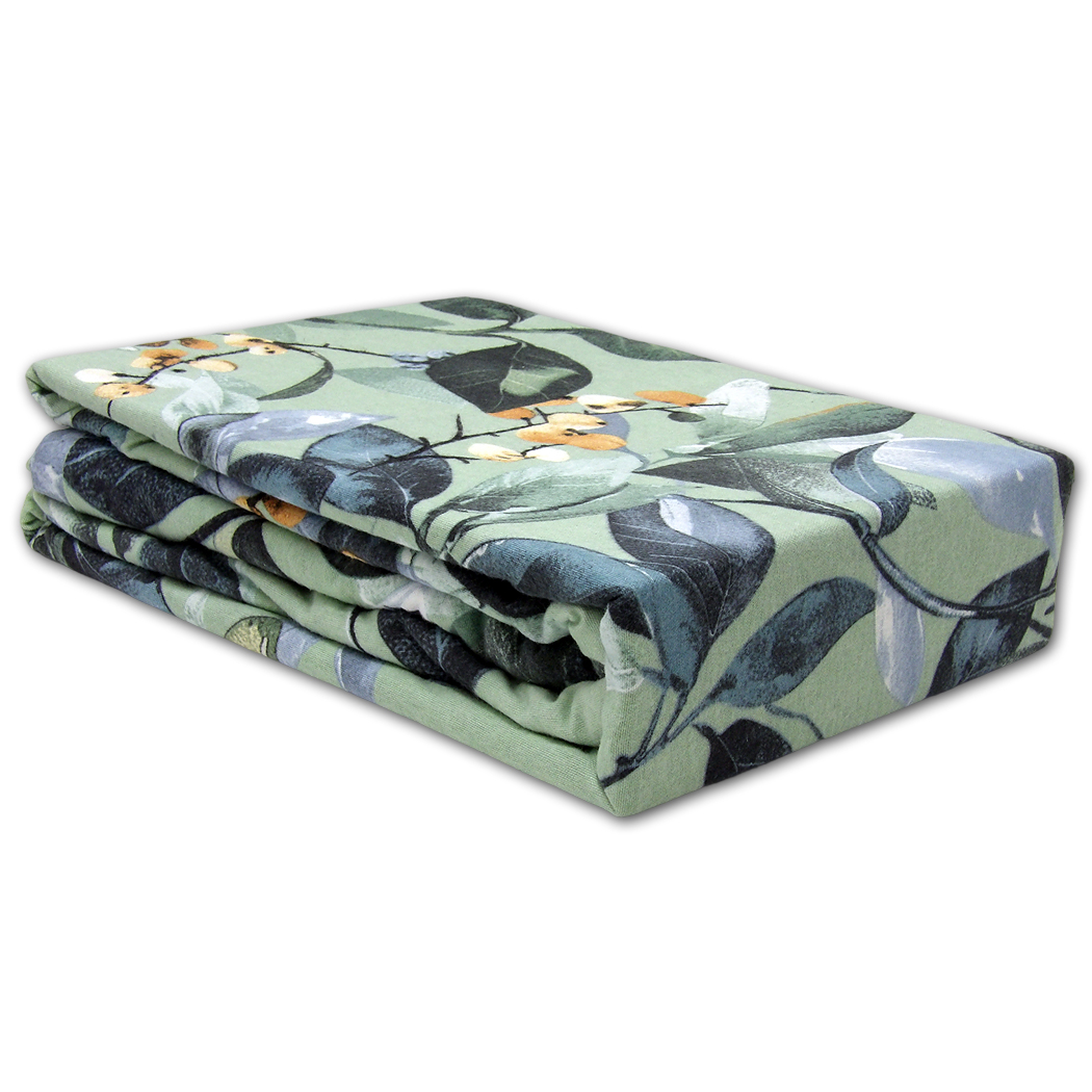 Pościel Flanelowa 160x200 w Liście i Jagody  - 5664A