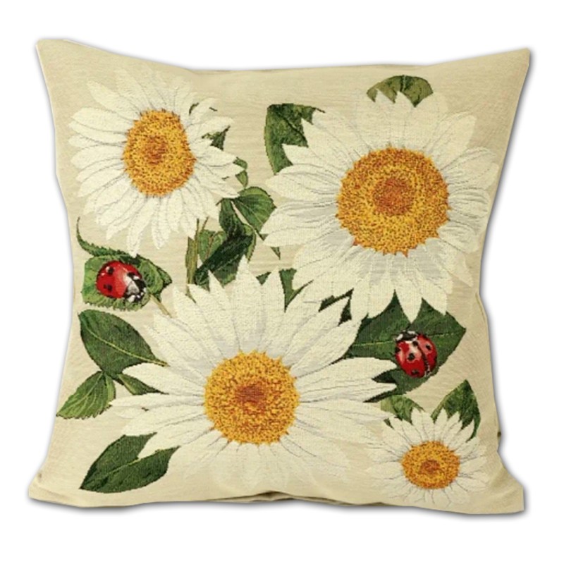 Poszewka gobelinowa - Słoneczniki - 45x45