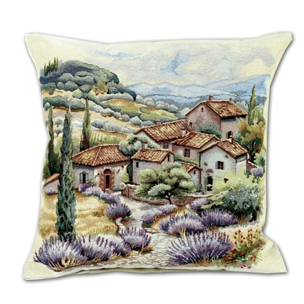 Poszewka gobelinowa - Toskania - 45x45