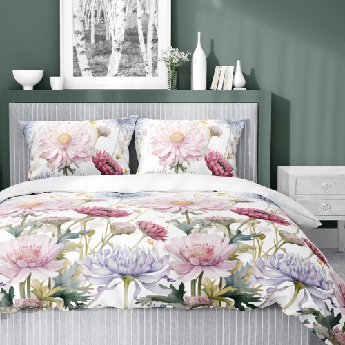Pościel satynowa 220x200 kolekcja detexpol wzór 5482A