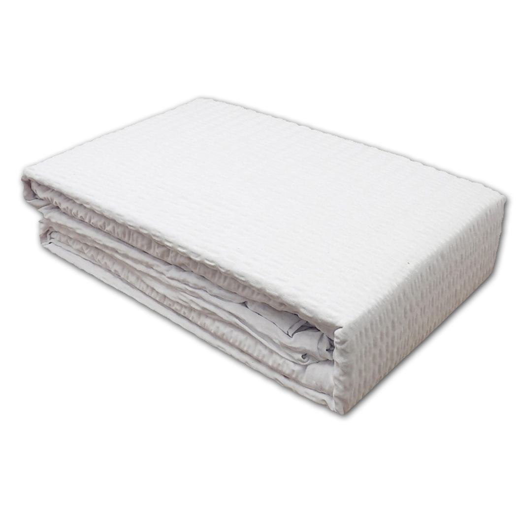 Śnieżnobiała Pościel z Kory 160x200 – Bawełna 100% Klasyczna Gładka Biała