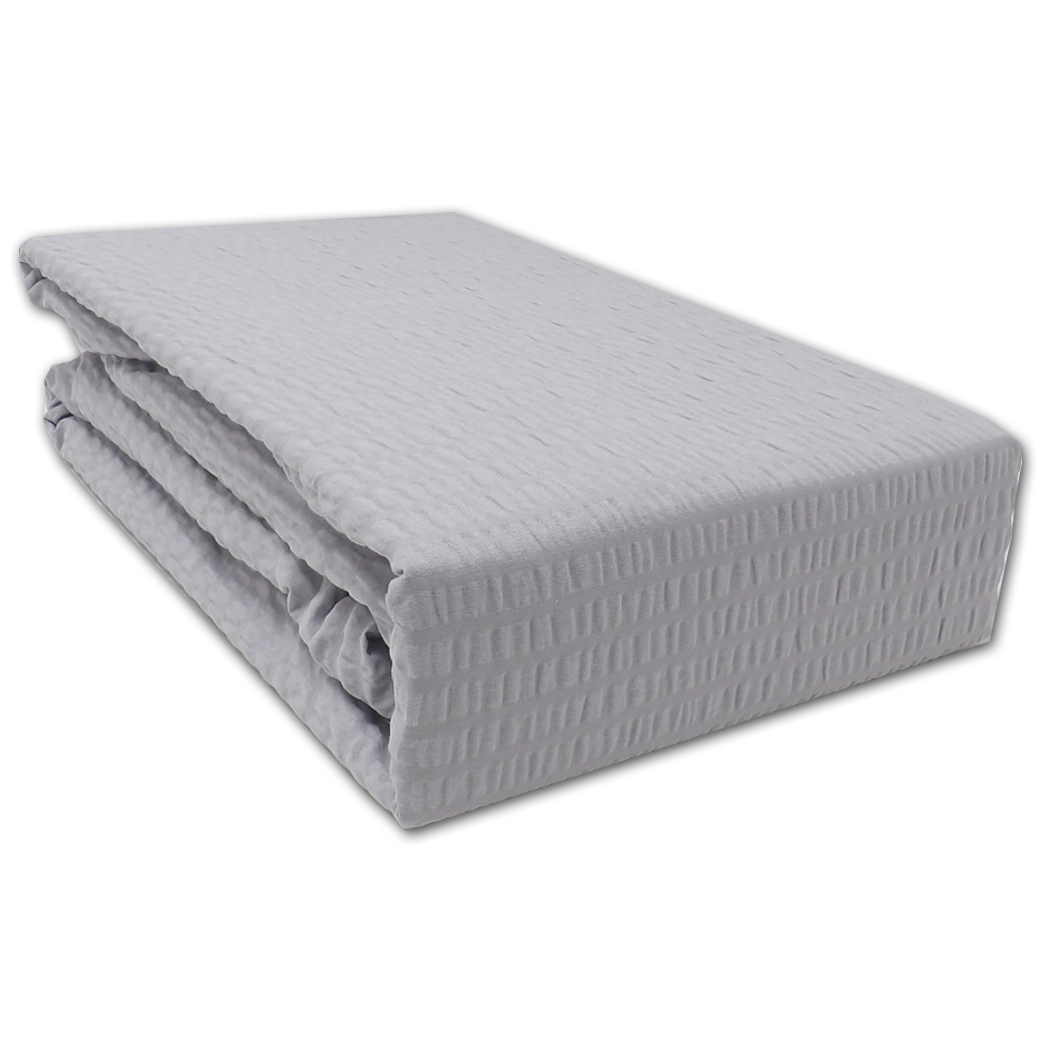 Popielata Pościel z Kory 160x200 – Bawełna 100% Klasyczna Gładka Szara