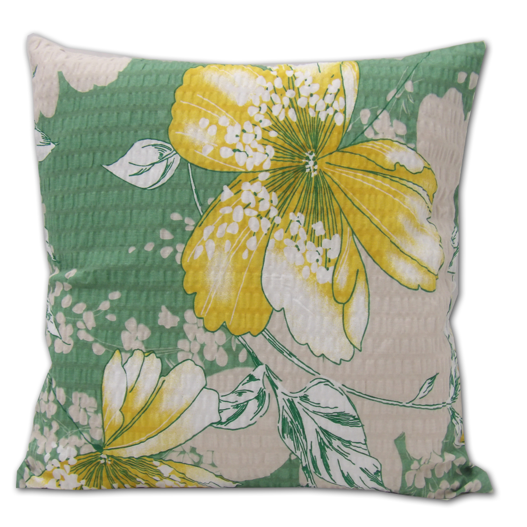 Poszewka z kory 40x40 kwiaty | 100% bawełna | 1649