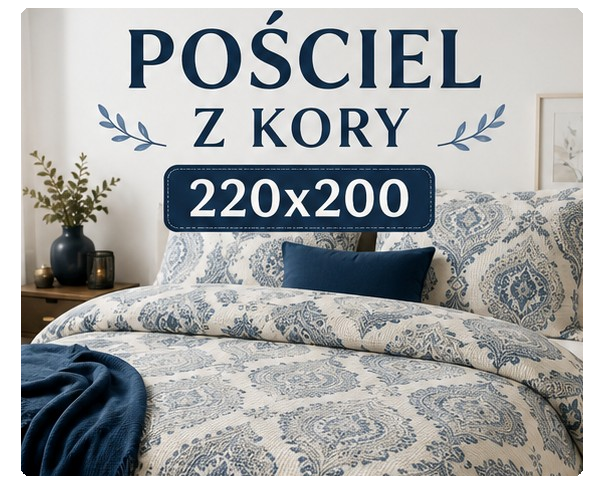 Katalog pościeli z kory 220x200